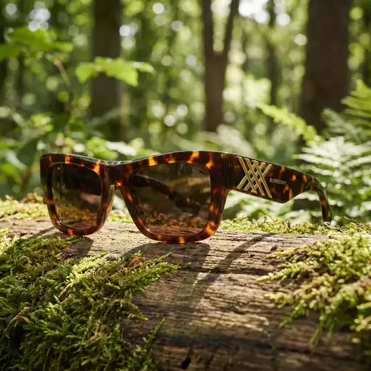 Lunettes Burberry à gradignan : l'élégance britannique depuis 1856 - mise en situation - b photo a gradignan